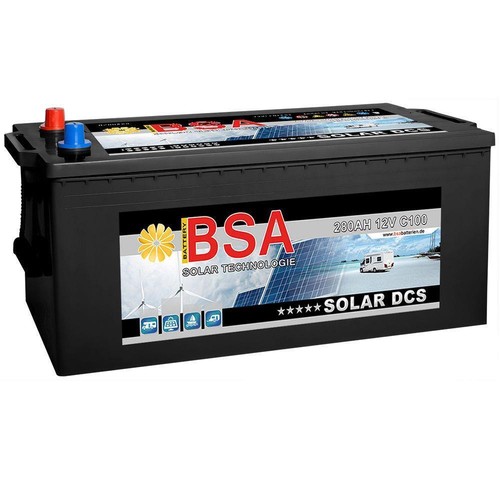 Bsa solarbatterie 280ah 12v - 280ah,