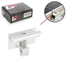 4x Endklemme Solarmodule