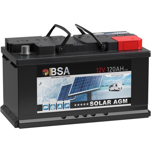 Agm batterie 12v - 12v, 120ah